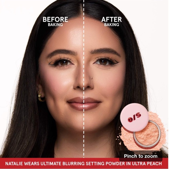One/size by Patrick Starrr ultimate blurring setting powder in rich peach - Picture 2 of 2
